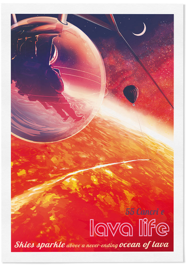 Nasa visions of the future posters artful space travel prints posterist