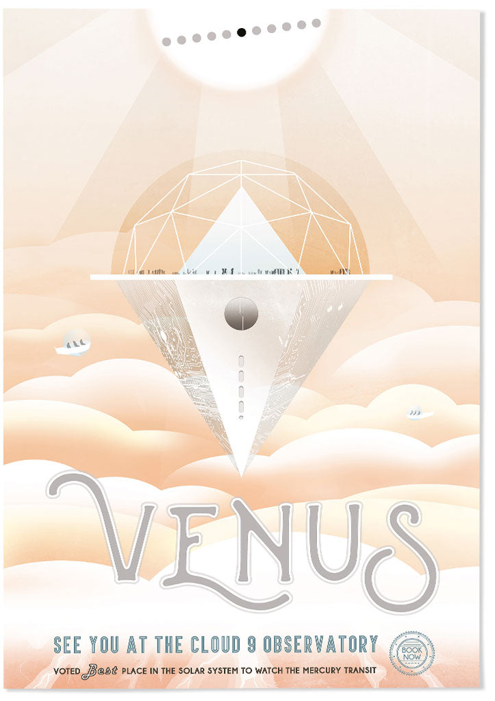 NASA Visions of the Future Poster - Venus