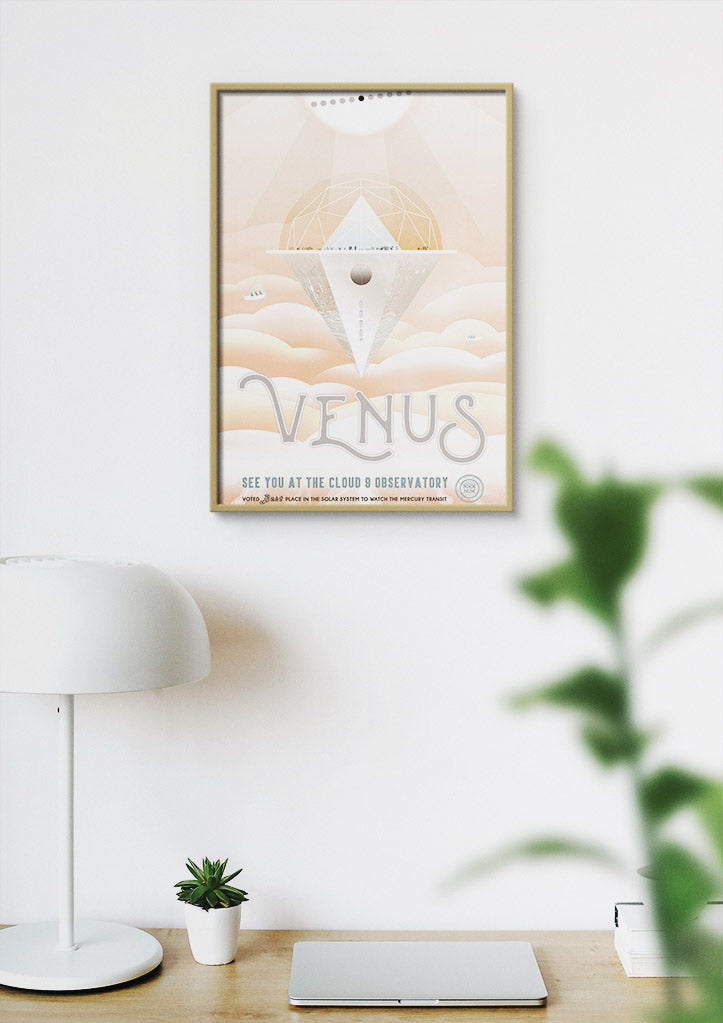 NASA Visions of the Future Poster - Venus