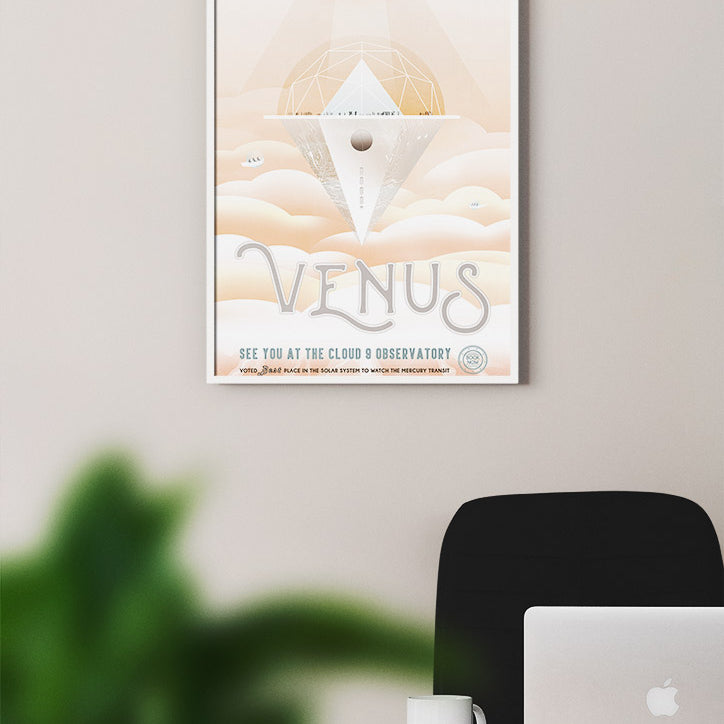 NASA Visions of the Future Poster - Venus