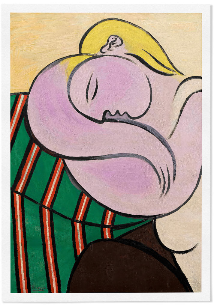 Picasso Art Print - Woman with Yellow Hair