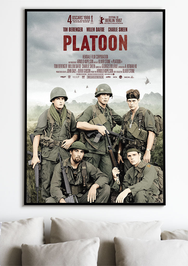 Platoon Movie Poster