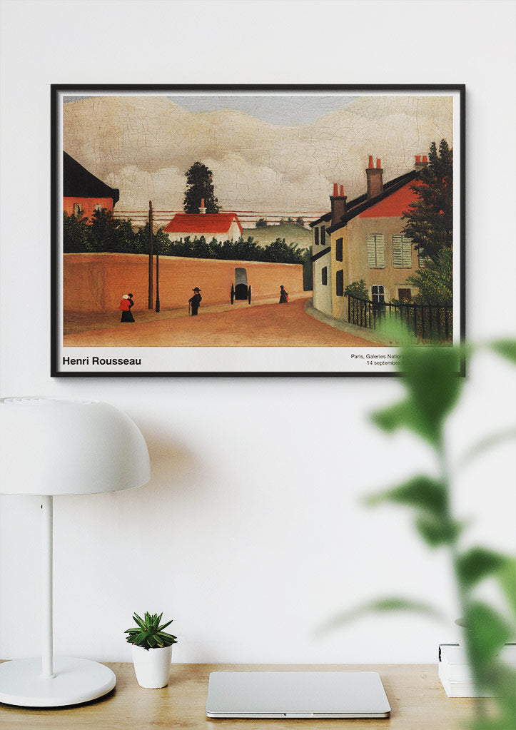 Henri Rousseau - Outskirts of Paris Exhibition Poster