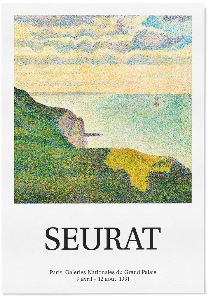 Georges Seurat - Seascape at Port-en-Bessin, Normandy