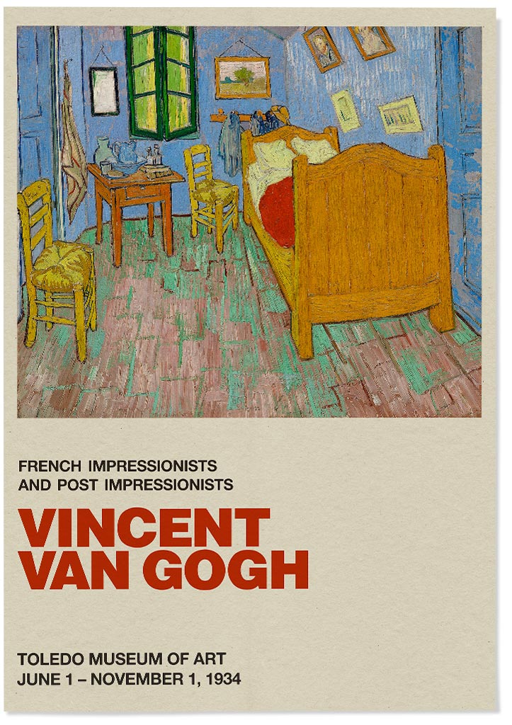 Vincent van Gogh - Bedroom in Arles