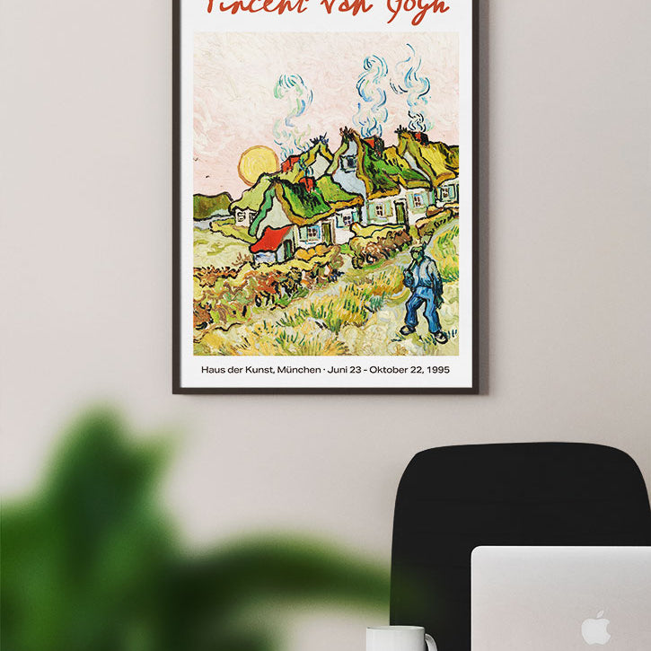 Vincent van Gogh Exhibition Poster - Farmhouse en Provence