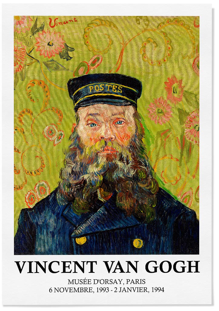 Vincent van Gogh - Portrait of Joseph Roulin