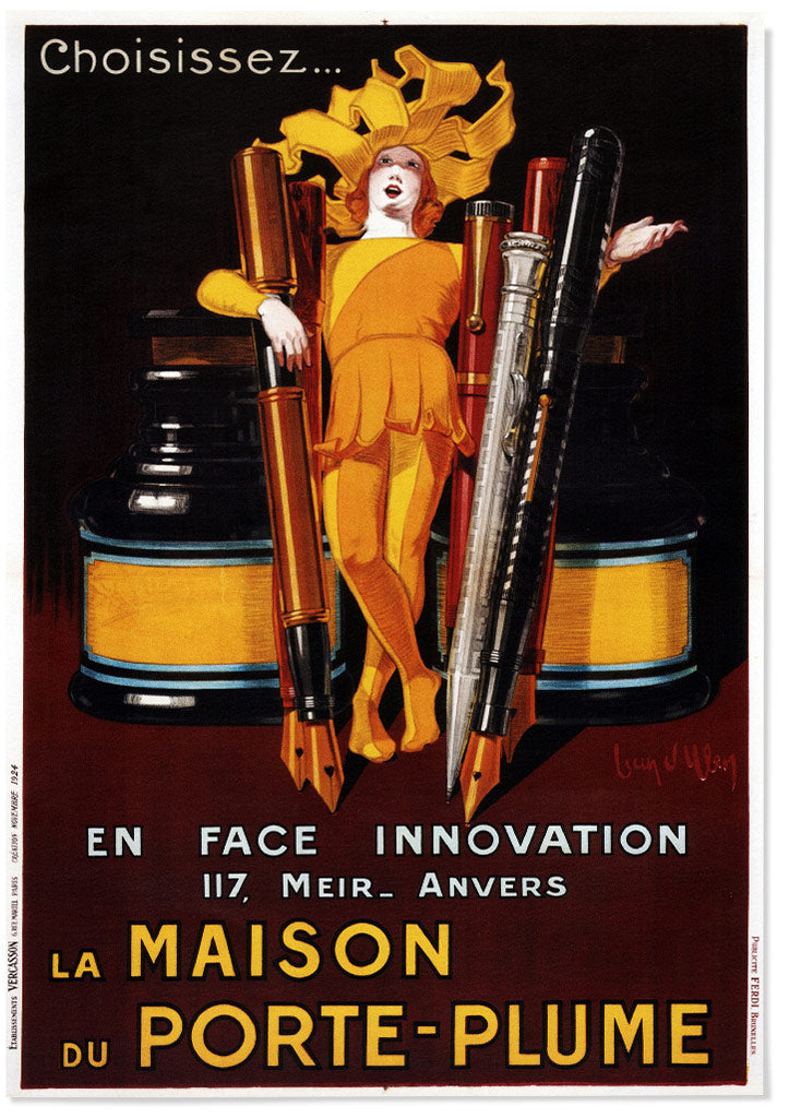 La Maison Du Porte-Plume Poster