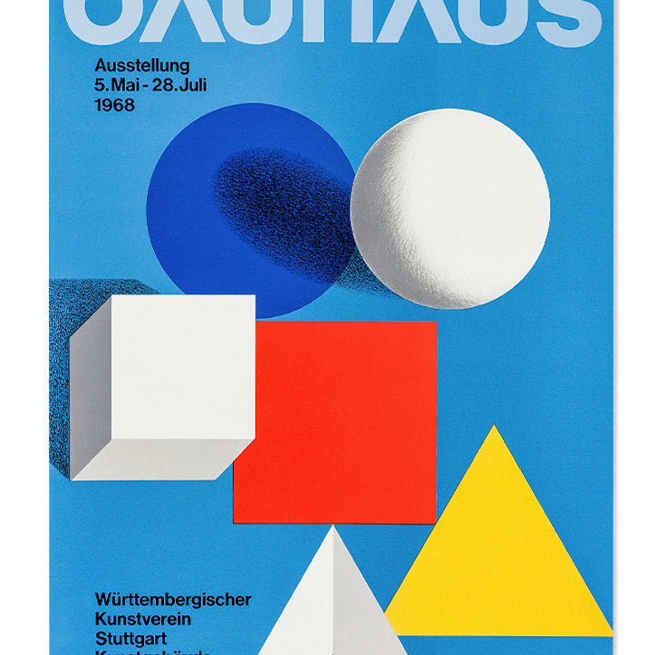 Bauhaus poster by Herbert Bayer