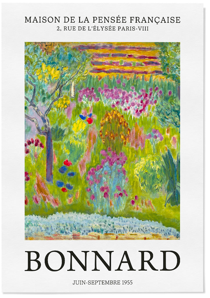 Pierre Bonnard art print, exhibition poster, modern home decor