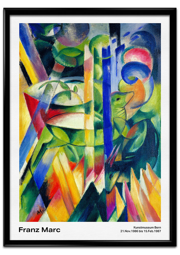 Little Mountain Goats by Franz Marc