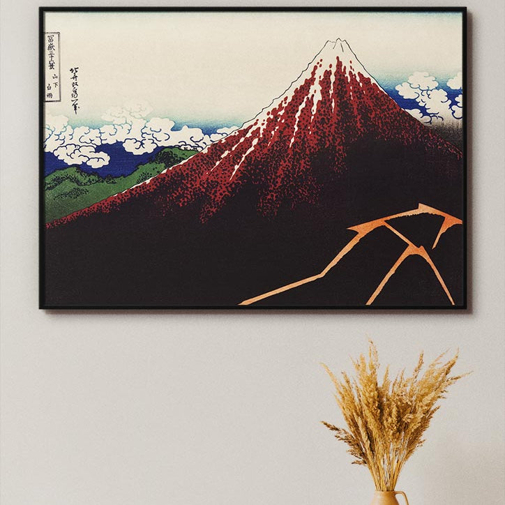 Hokusai Art Print - Sanka Hakuu