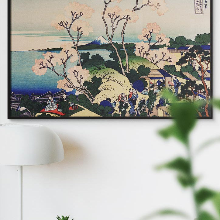 Hokusai Art Print - Goten-Yama Hill