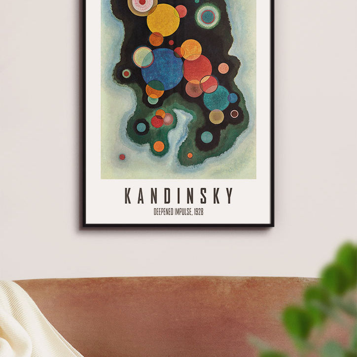 Kandinsky Art Print - Deepened Impulse