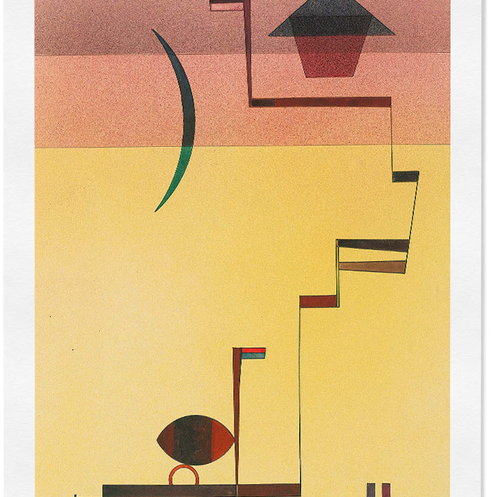 Kandinsky Art Print - Eckig