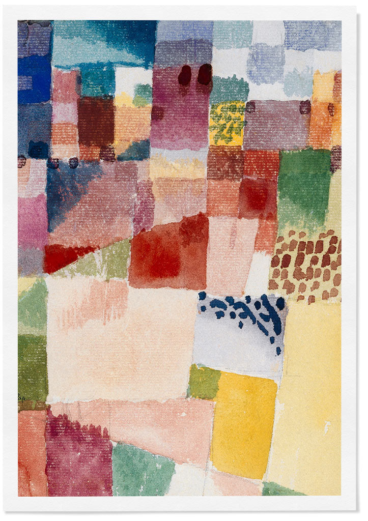 Paul Klee - Motif from Hammamet Art Print