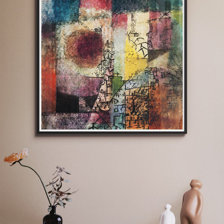 Paul Klee 'Untitled' Square Art Print