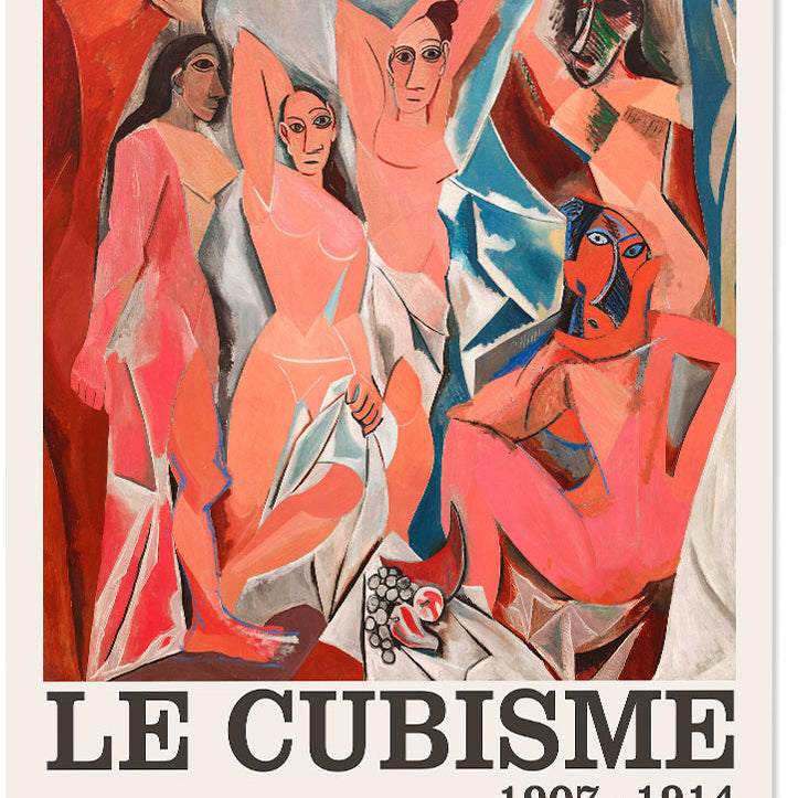 Picasso Exhibition Poster - Le Cubisme