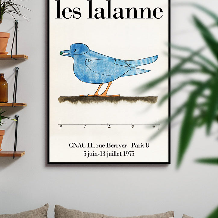 Les Lalanne Blue Bird Poster
