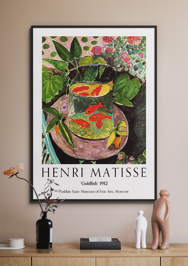 Henri Matisse 'Goldfish' Painting | Impressionist Wall Art Prints