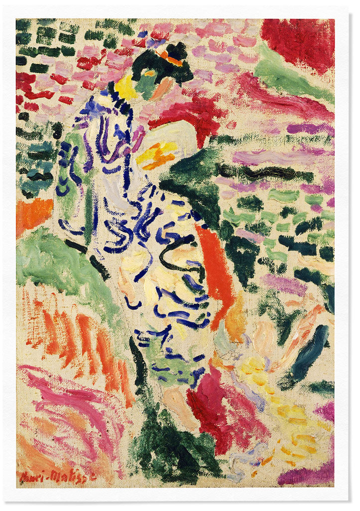 La Japonaise: Woman beside the Water - Henri Matisse Art Print