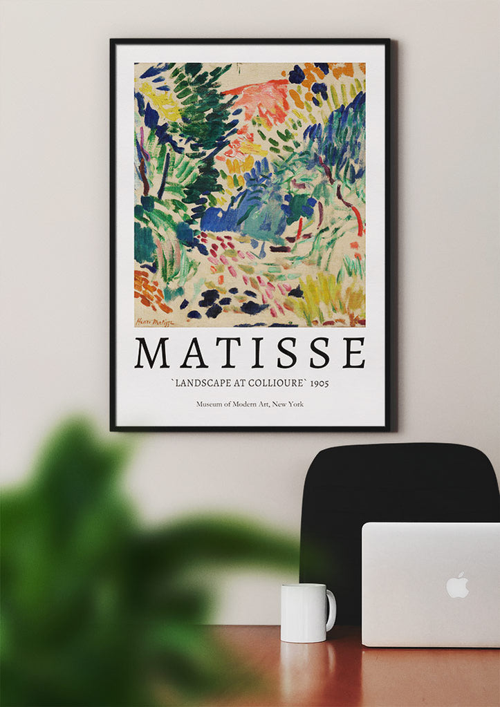 Henri Matisse Art Print - Landscape at Collioure