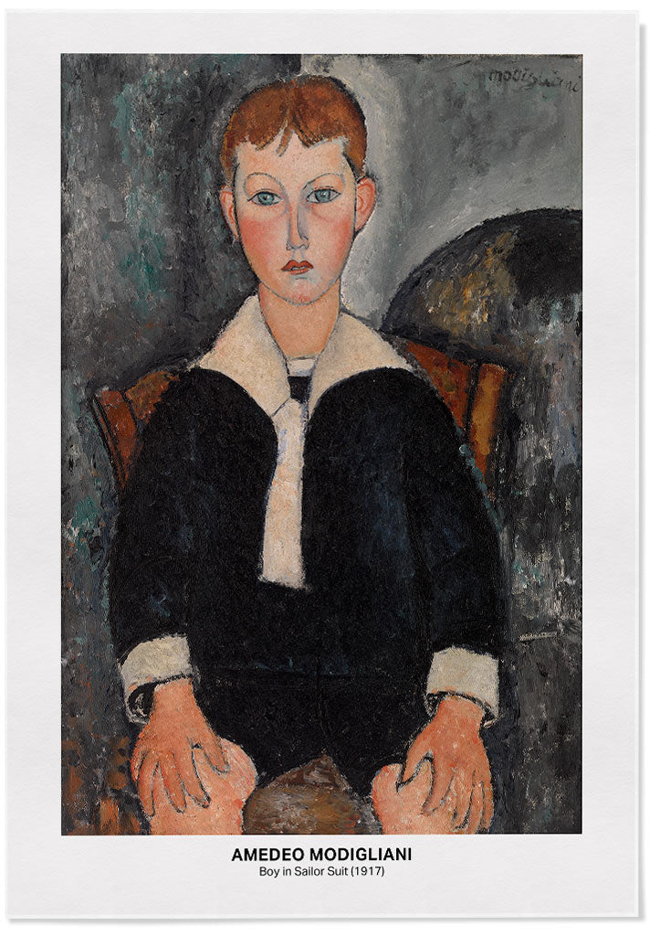 Modigliani Poster Amedeo Modigliani Art Prints & Exhibition Posters | Modern Wall Art ...