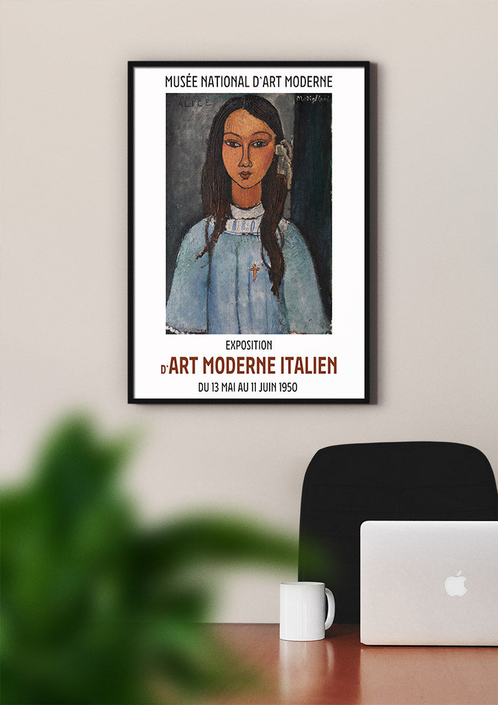 Modigliani Poster Mid-Century Modern Wall Art & Home Decor | Amedeo Modigliani – Posterist