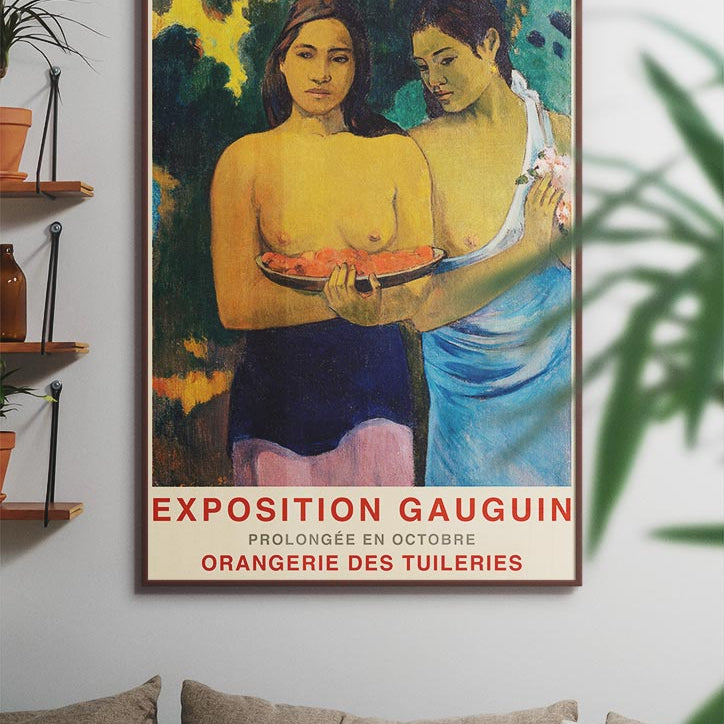 Paul Gauguin Poster - Two Tahitian Women