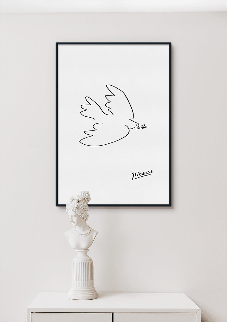 アートポスター Pablo Picasso Dove of Peace（パブロ ピカソ