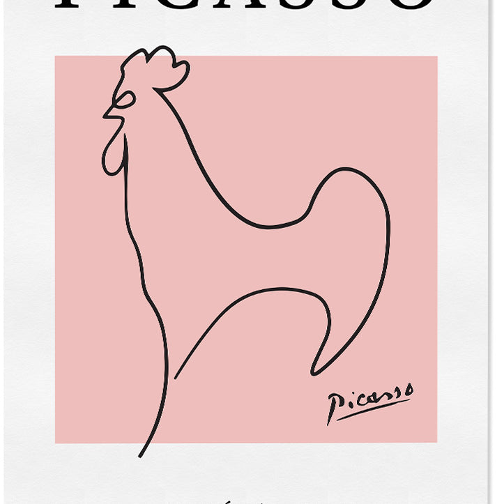 Pablo Picasso Line Drawing 
