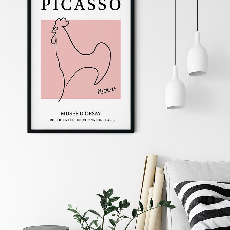 Pablo Picasso Line Drawing 