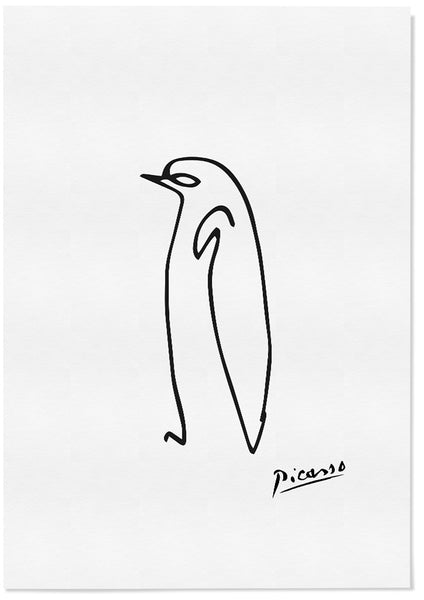 Pablo Picasso Line Art Prints & Posters | Mid-Century Modern Art
