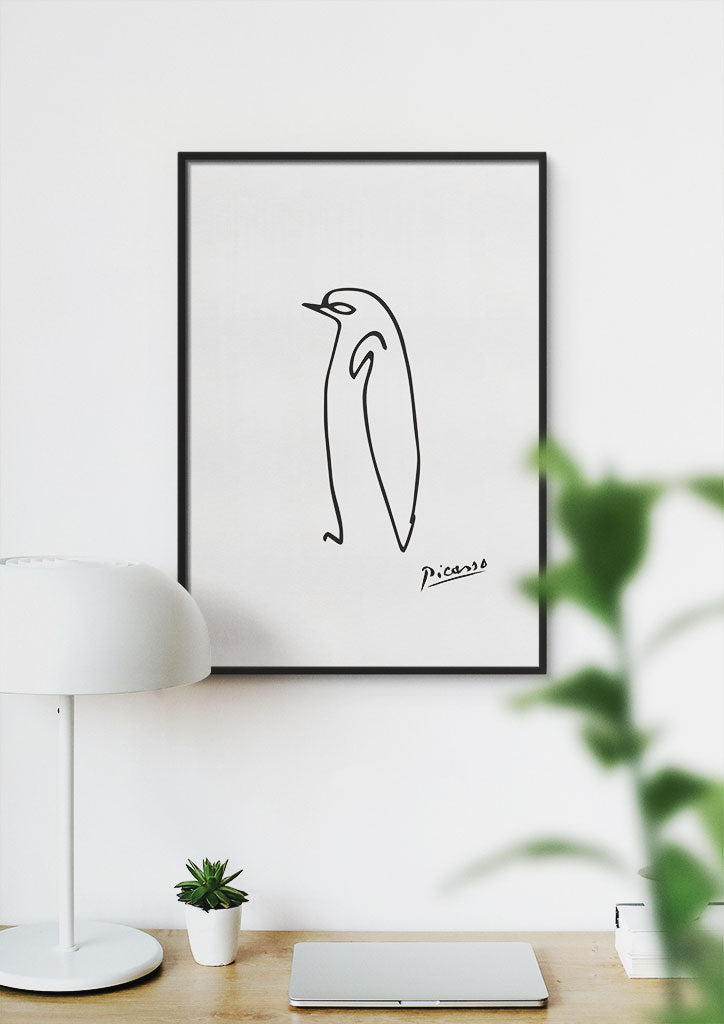 Pablo Picasso Line Art Prints & Posters | Mid-Century Modern Art