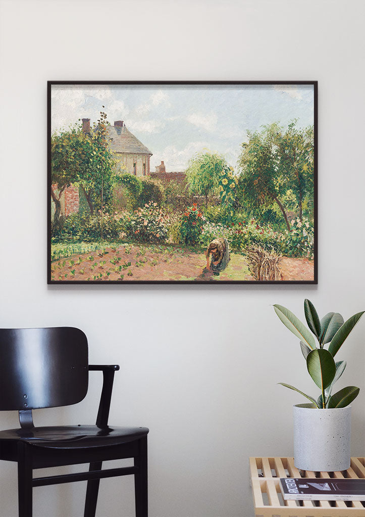 Camille Pissarro - The Artist's Garden at Eragny