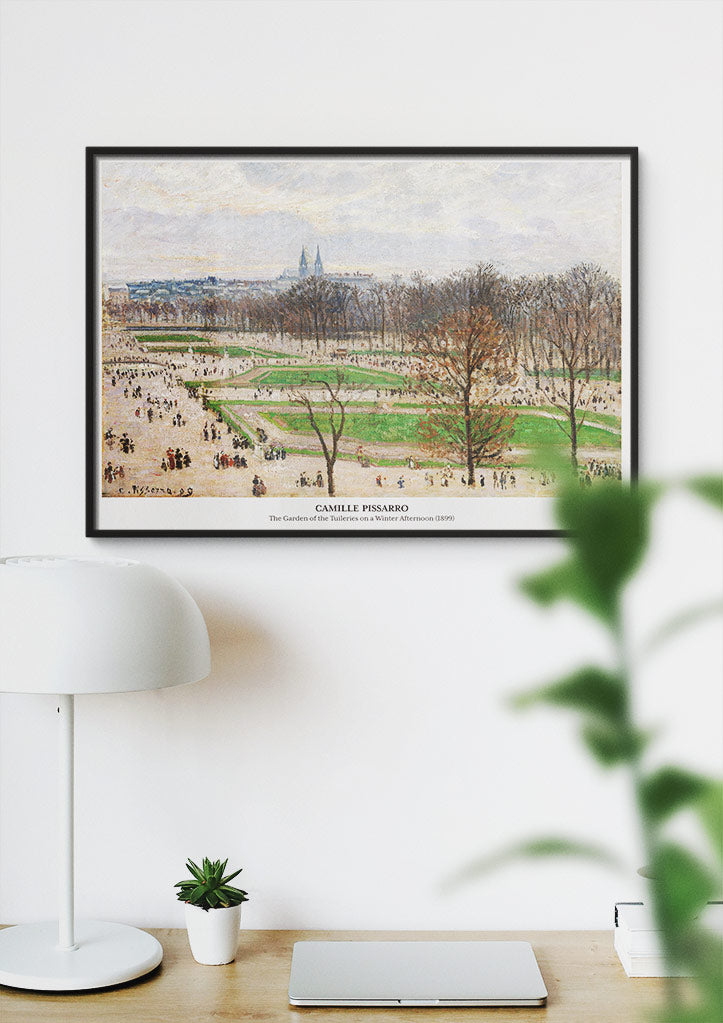 Camille Pissarro - The Garden of the Tuileries