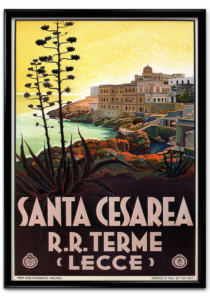 Santa Ceasarea Travel Poster