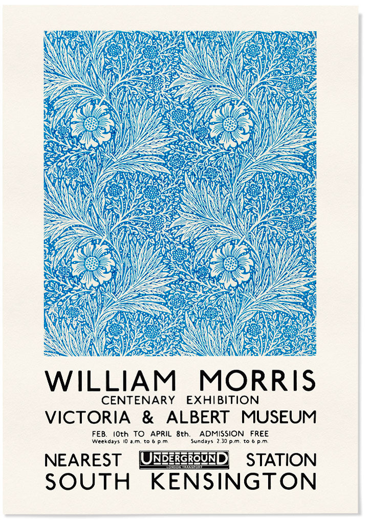 Marigold by William Morris - Exhibition Poster