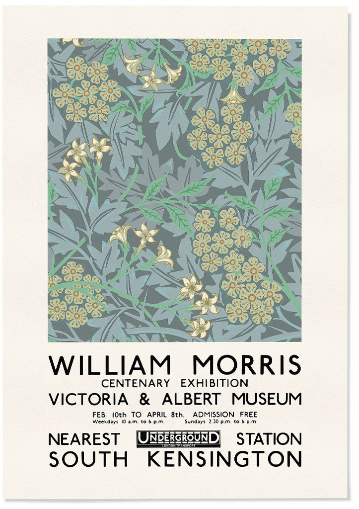 William Morris Jasmine Exhibition Poster (pt.2)