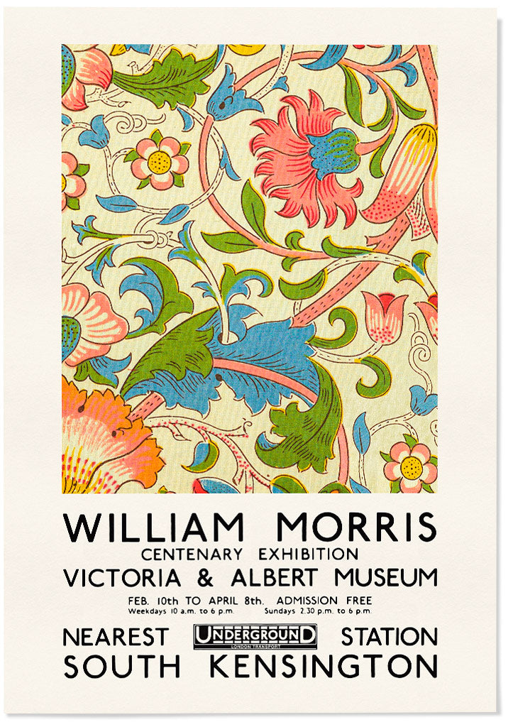 Lodden floral poster by William Morris