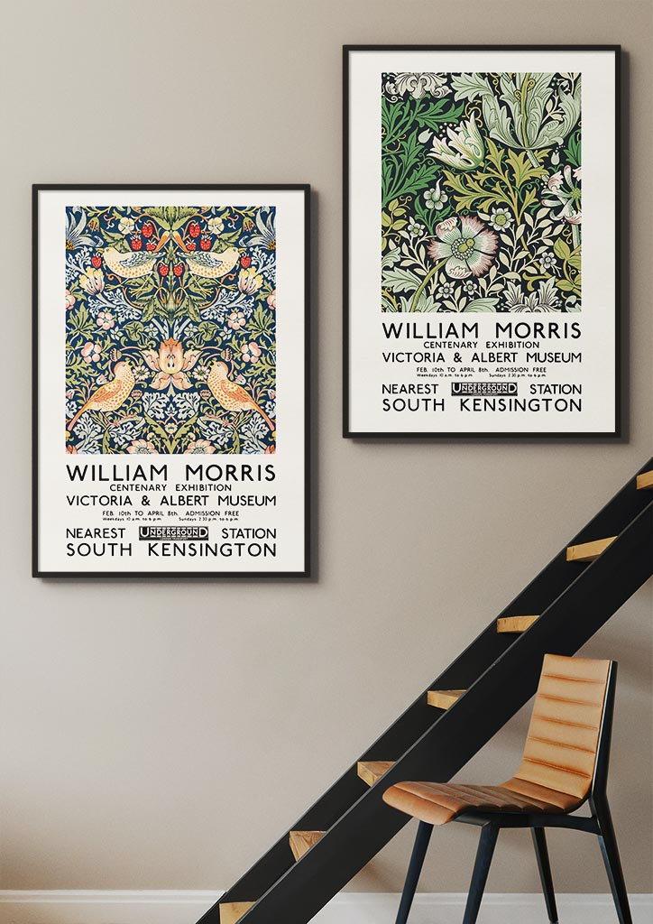 William Morris Print  - Compton and Starwberry Thief